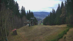 Výstupní stanice lanové dráhy