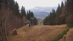 Výstupní stanice lanové dráhy