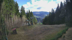 Výstupní stanice lanové dráhy