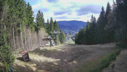 Výstupní stanice lanové dráhy