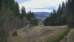 Výstupní stanice lanové dráhy