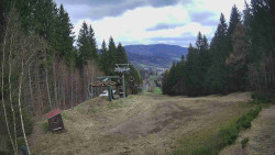 Výstupní stanice lanové dráhy