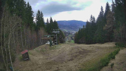 Výstupní stanice lanové dráhy