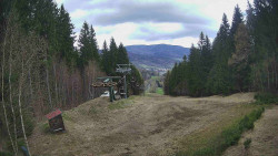 Výstupní stanice lanové dráhy