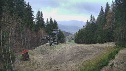 Výstupní stanice lanové dráhy