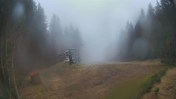 Výstupní stanice lanové dráhy