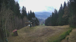 Výstupní stanice lanové dráhy