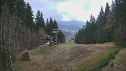 Výstupní stanice lanové dráhy