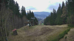 Výstupní stanice lanové dráhy