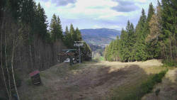 Výstupní stanice lanové dráhy