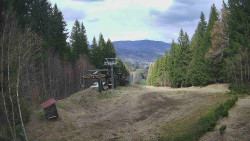 Výstupní stanice lanové dráhy