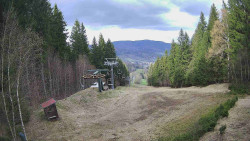 Výstupní stanice lanové dráhy