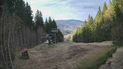 Výstupní stanice lanové dráhy