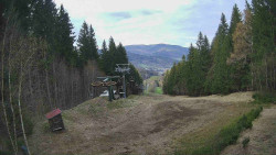 Výstupní stanice lanové dráhy