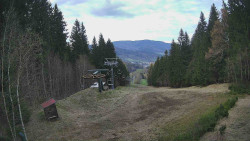 Výstupní stanice lanové dráhy