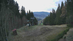 Výstupní stanice lanové dráhy