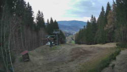 Výstupní stanice lanové dráhy