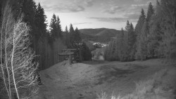 Výstupní stanice lanové dráhy