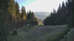 Výstupní stanice lanové dráhy