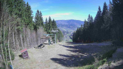 Výstupní stanice lanové dráhy