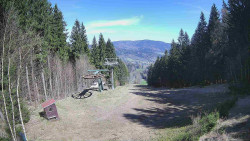 Výstupní stanice lanové dráhy