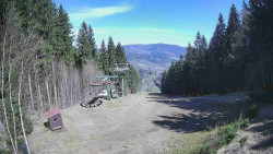 Výstupní stanice lanové dráhy