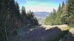 Výstupní stanice lanové dráhy