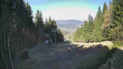 Výstupní stanice lanové dráhy