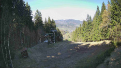 Výstupní stanice lanové dráhy