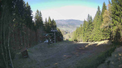 Výstupní stanice lanové dráhy