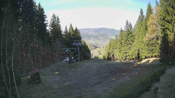 Výstupní stanice lanové dráhy