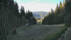 Výstupní stanice lanové dráhy