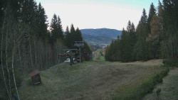 Výstupní stanice lanové dráhy