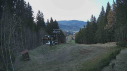 Výstupní stanice lanové dráhy