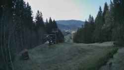 Výstupní stanice lanové dráhy