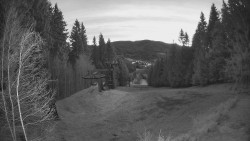 Výstupní stanice lanové dráhy