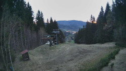 Výstupní stanice lanové dráhy