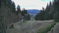 Výstupní stanice lanové dráhy