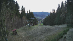 Výstupní stanice lanové dráhy