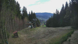 Výstupní stanice lanové dráhy