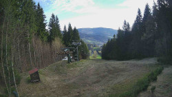 Výstupní stanice lanové dráhy