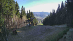 Výstupní stanice lanové dráhy