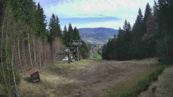 Výstupní stanice lanové dráhy