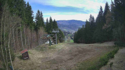 Výstupní stanice lanové dráhy