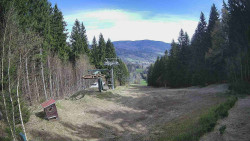 Výstupní stanice lanové dráhy