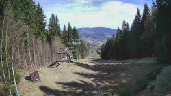 Výstupní stanice lanové dráhy