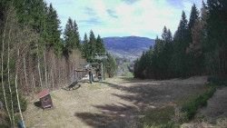 Výstupní stanice lanové dráhy