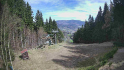 Výstupní stanice lanové dráhy