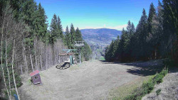 Výstupní stanice lanové dráhy