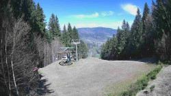 Výstupní stanice lanové dráhy